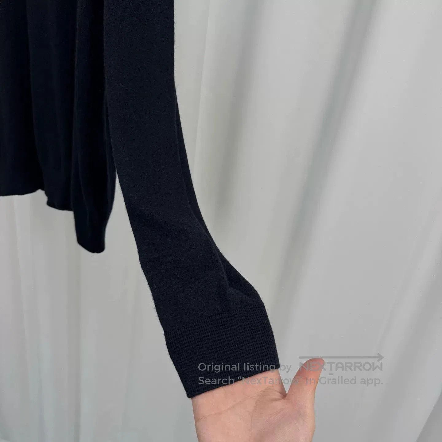Burberry Burberry Check Panel Cashmere Sweater. Size US M / EU 48-50 / 2 - 4 Thumbnail