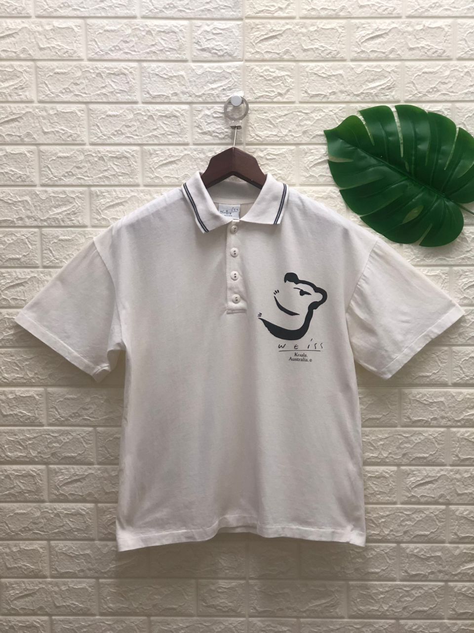 Vintage Vintage Weiss kangaroo australia tee Size US S / EU 44-46 / 1 - 1 Thumbnail