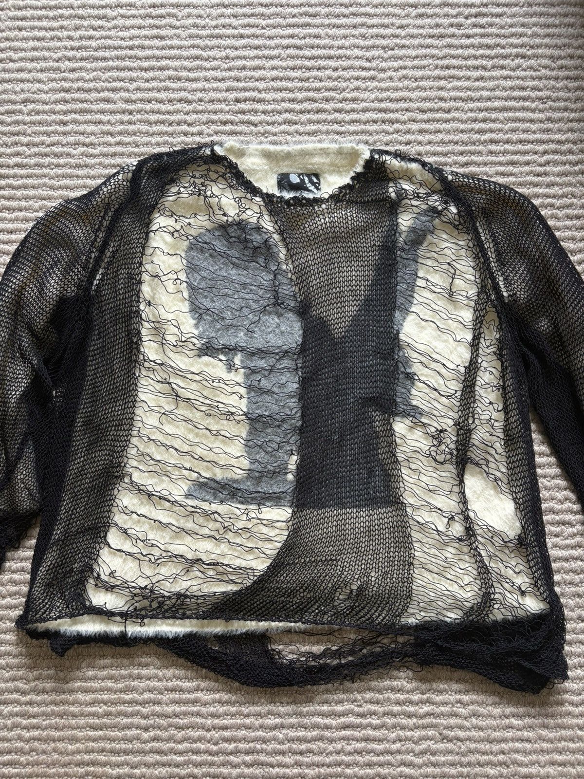 Designer Ranger Cartel FW 21 Knit Sweater / Double Layer Knit Size US L / EU 52-54 / 3 - 1 Thumbnail