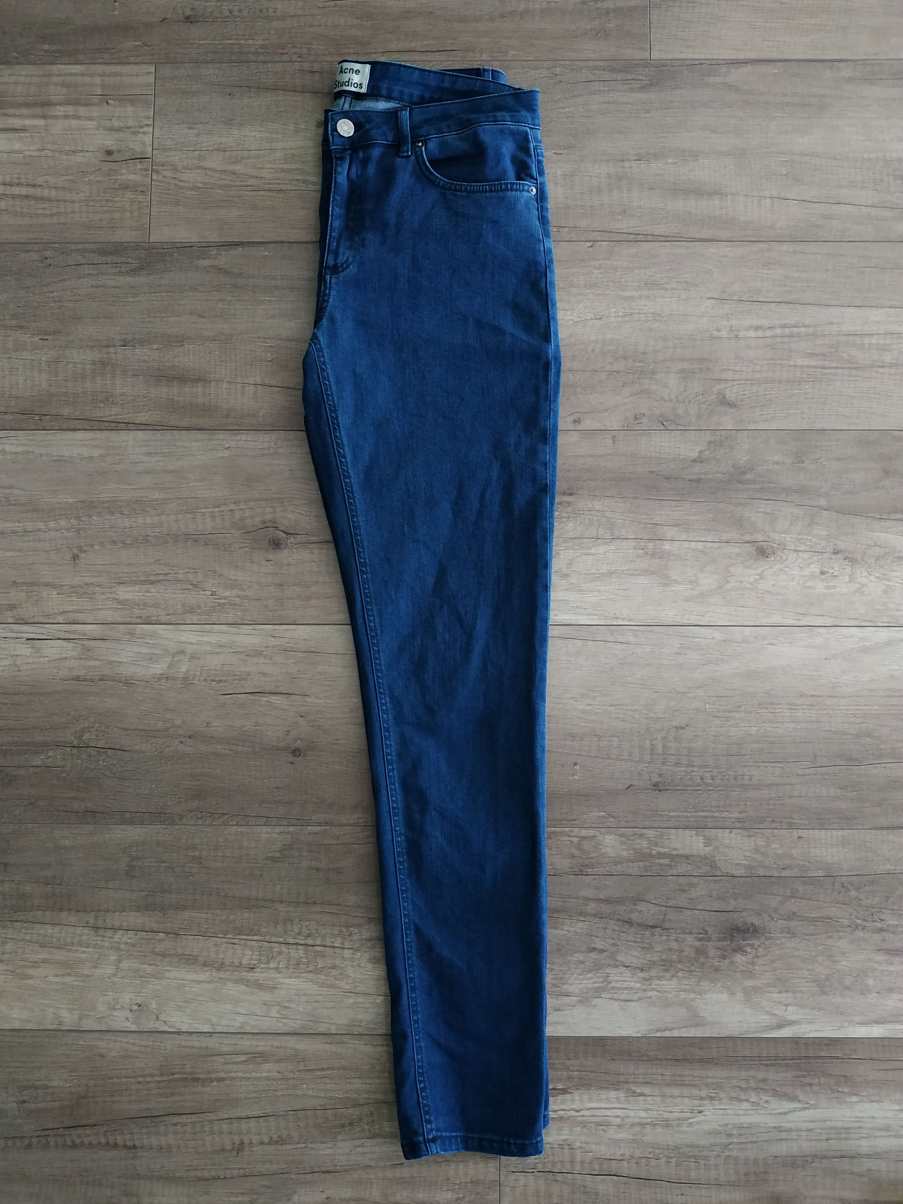 Acne Studios ACNE STUDIOS 'Skin 5 Emerald' Women's Skinny Jeans, W32 L34 Size 32" / US 10 / IT 46 - 5 Thumbnail