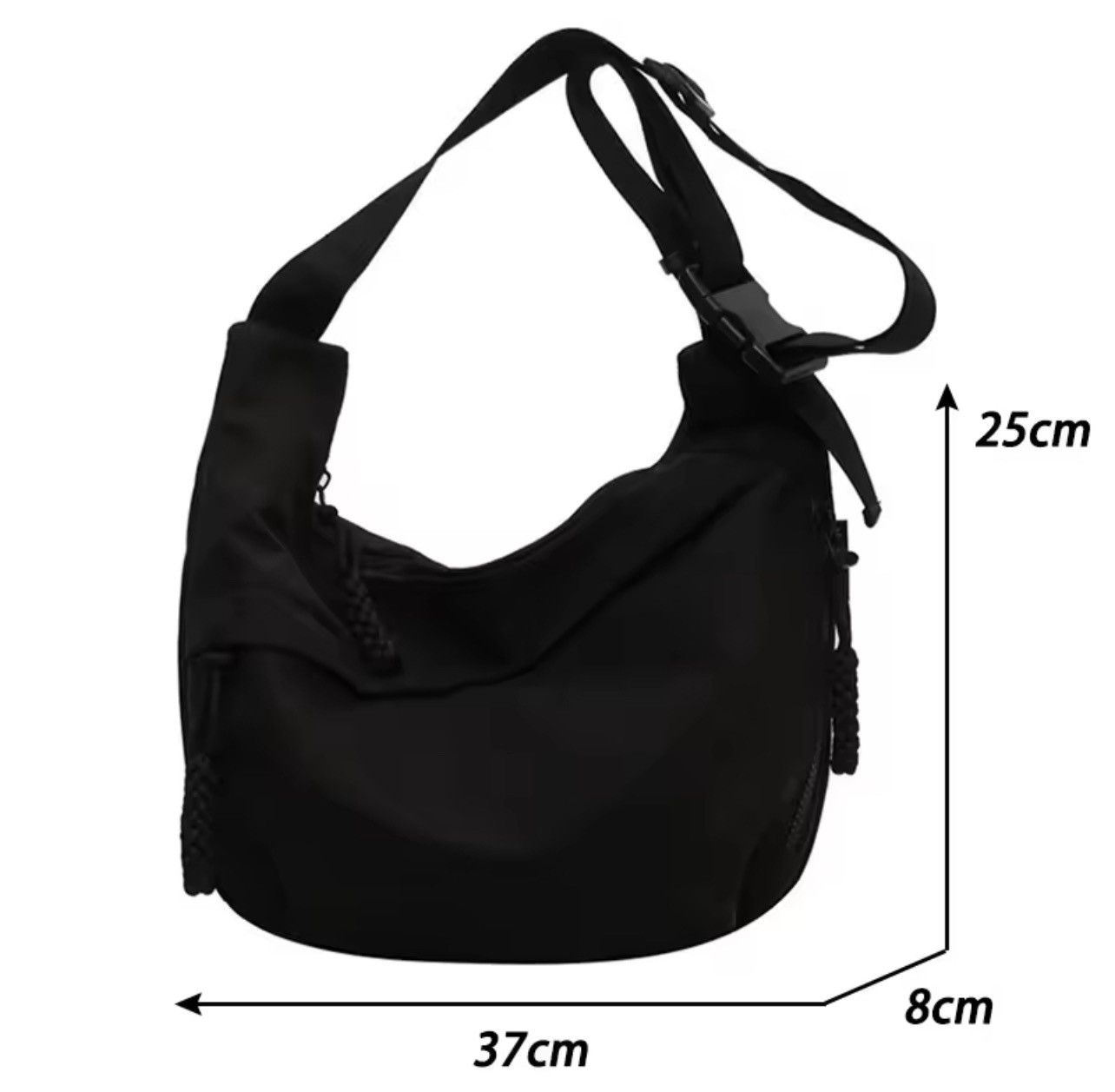 Japanese Brand × Vintage Nylon Hobos Crossbody Bags Size ONE SIZE - 4 Thumbnail