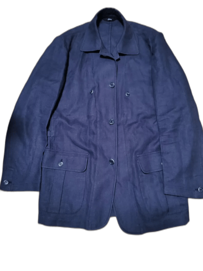 Ermenegildo Zegna Brioni Show Collection Cotton-Linen Jacket Size US M / EU 48-50 / 2 - 1 Thumbnail