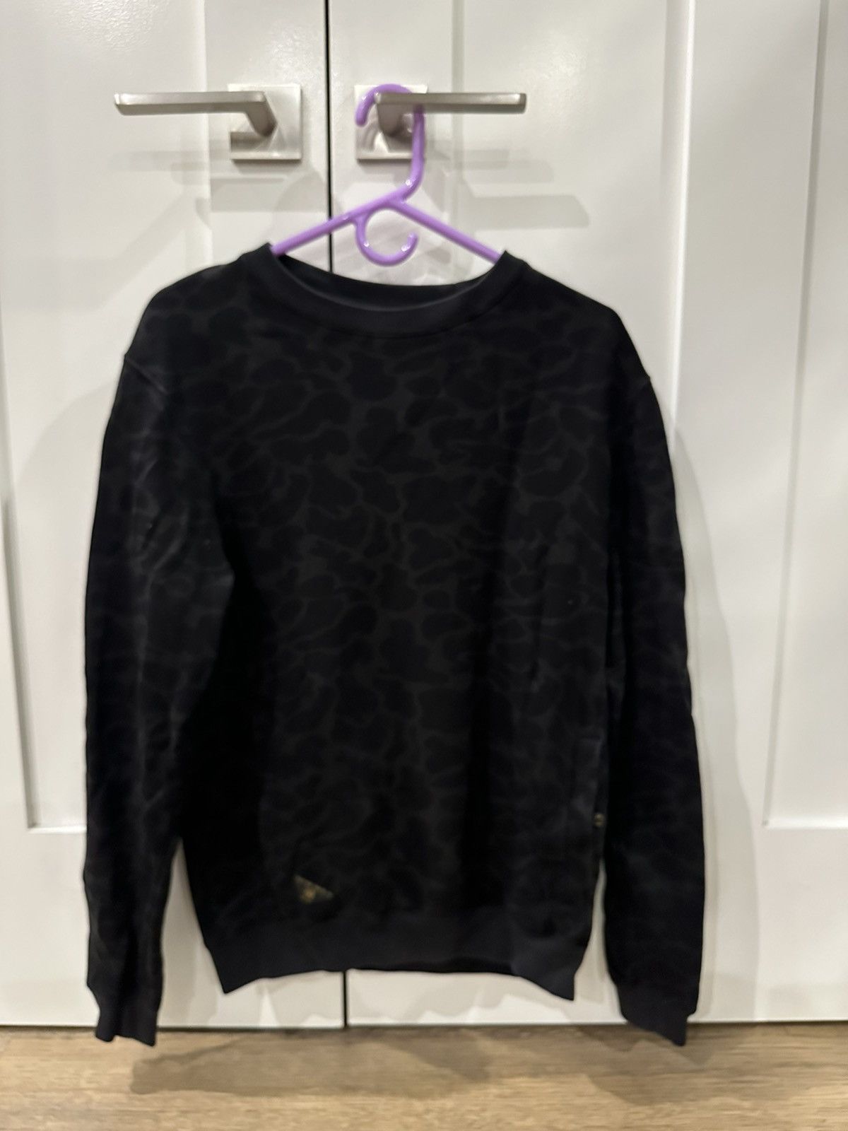 10 Deep 10 Deep Black Cheetah Sweatshirt with Pockets Size US M / EU 48-50 / 2 - 1 Thumbnail