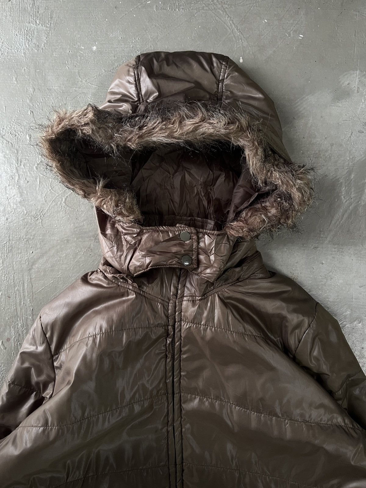 GOA GOA Style Military Bono Vkei Apocalypse Fur Nylon Jacket LGB Size US L / EU 52-54 / 3 - 5 Thumbnail