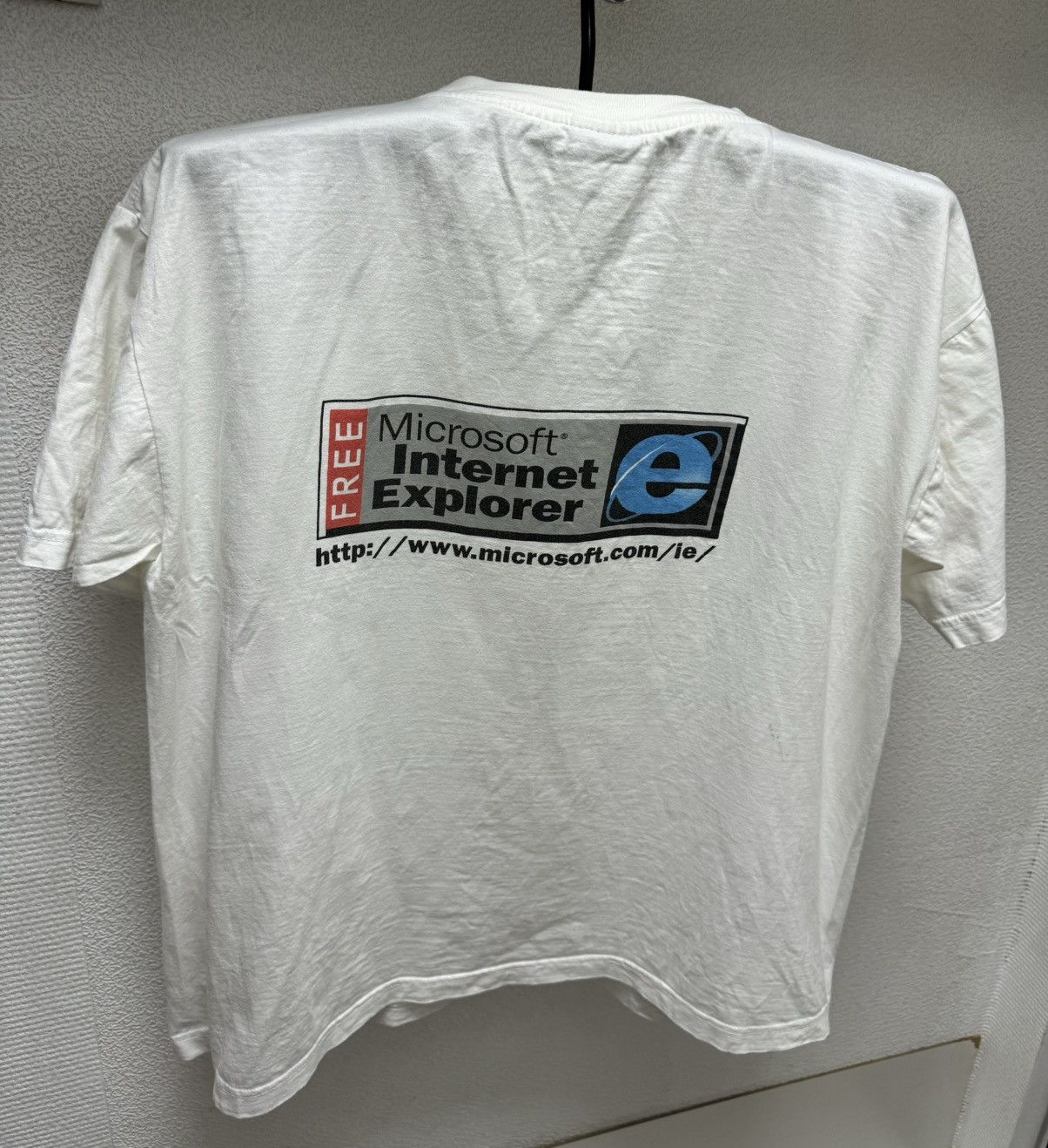 Microsoft Microsoft internet explorer vintage 1990th t-shirt Xl thunde Size US XL / EU 56 / 4 - 1 Thumbnail