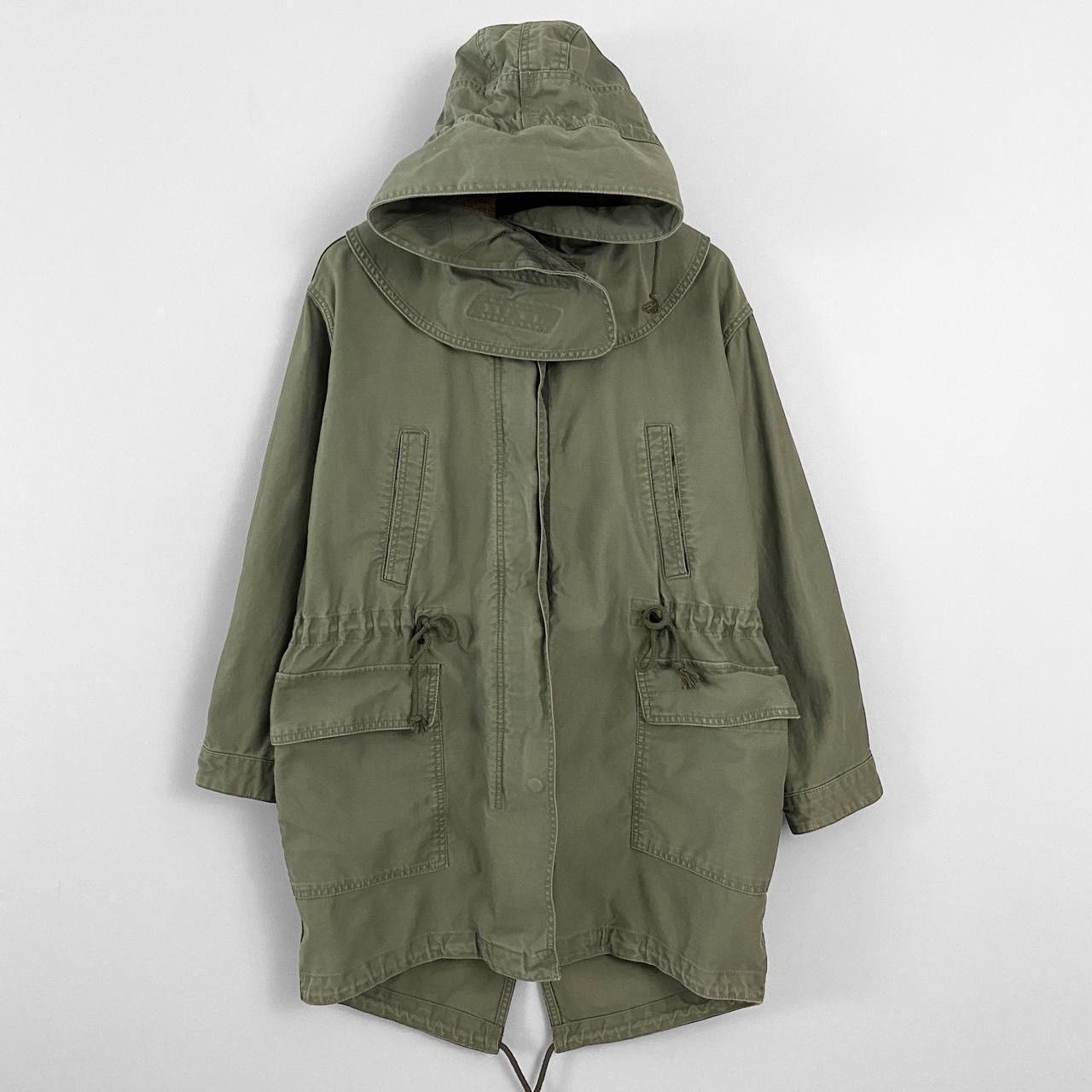 image of Gap Military Parka Jacket in Green, Men's (Size Small)