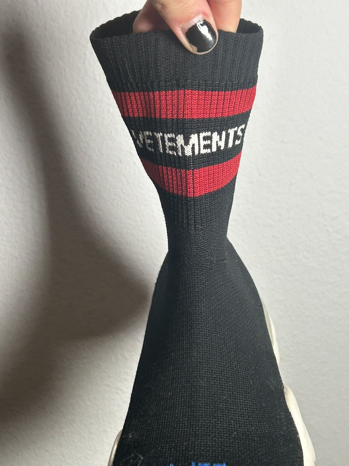 Reebok × Vetements Left Right Sock Knit Sneakers Size US 6 / IT 36 - 5 Thumbnail