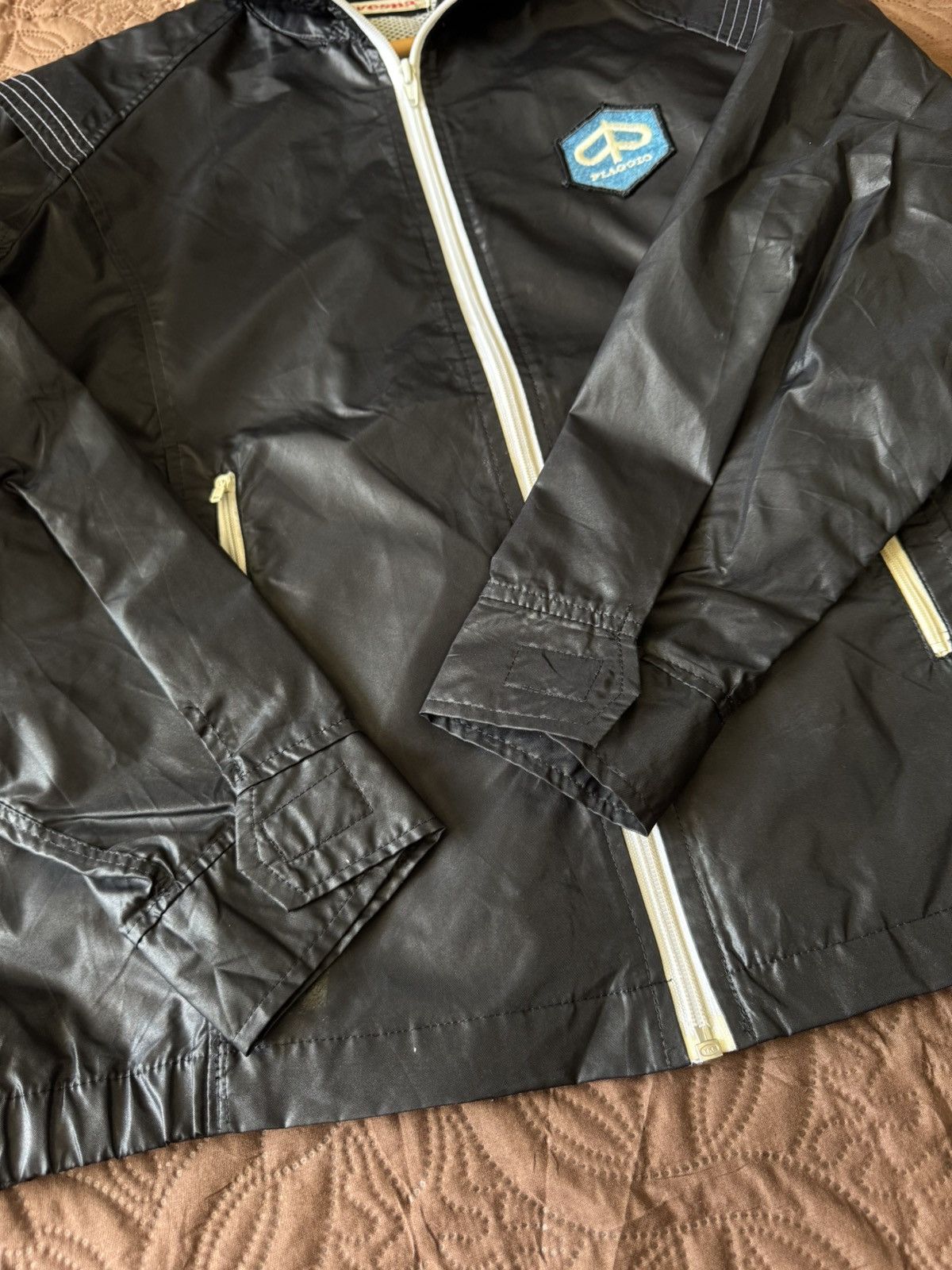 If Six Was Nine VINTAGE 90s VESPA LIGHT JACKET WINDBREAKER Size US M / EU 48-50 / 2 - 4 Thumbnail
