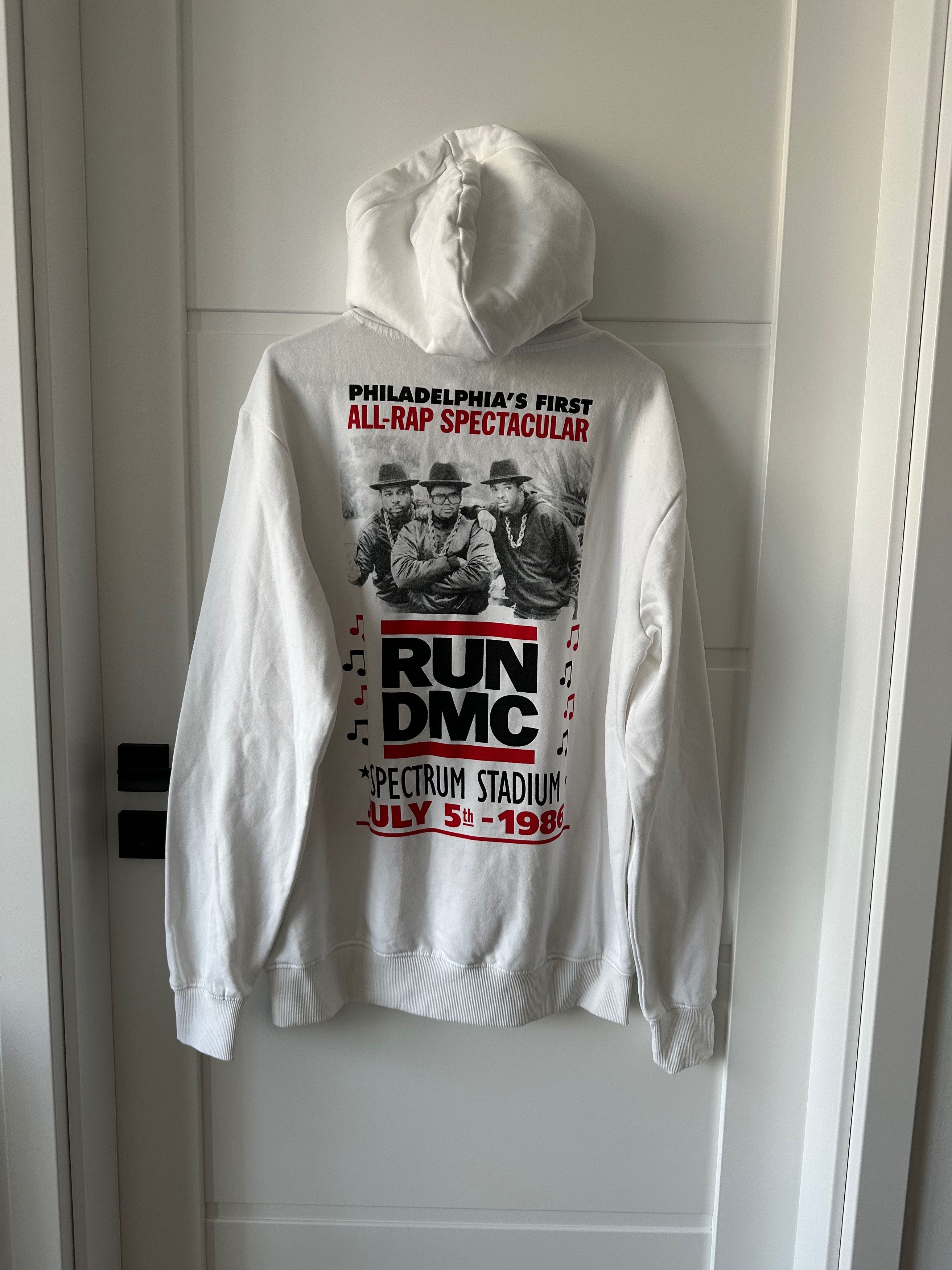 H&M × RUN DMC × Rap Tees RUN DMC 1986 Re-print hoodie white Size US M / EU 48-50 / 2 - 6 Thumbnail