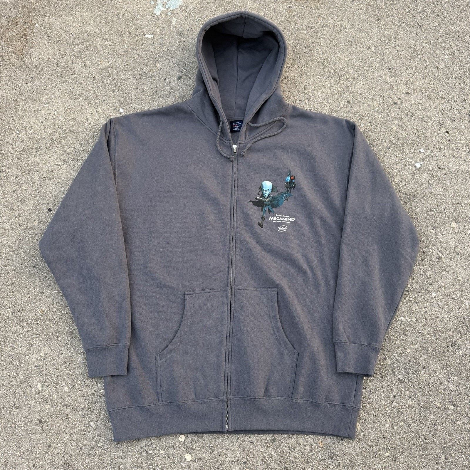 Vintage Vintage 2010 Megamind Movie Promo Hoodie XXL Dreamworks Size US XXL / EU 58 / 5 - 2 Thumbnail