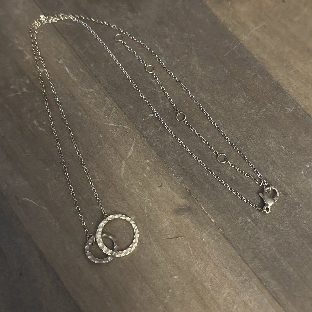 Other Gold tone interlocking circles love necklace Size ONE SIZE - 2 Thumbnail