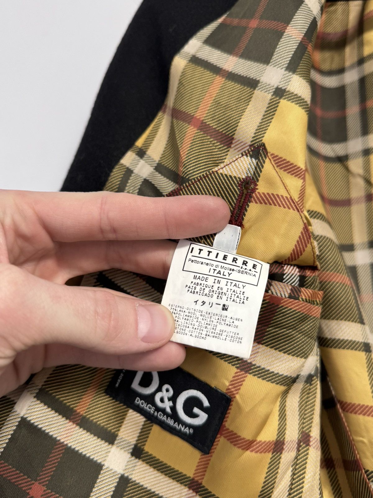 Dolce & Gabbana Dolce&Gabbana Vintage Wool Coats 90’s style Size US M / EU 48-50 / 2 - 16 Thumbnail