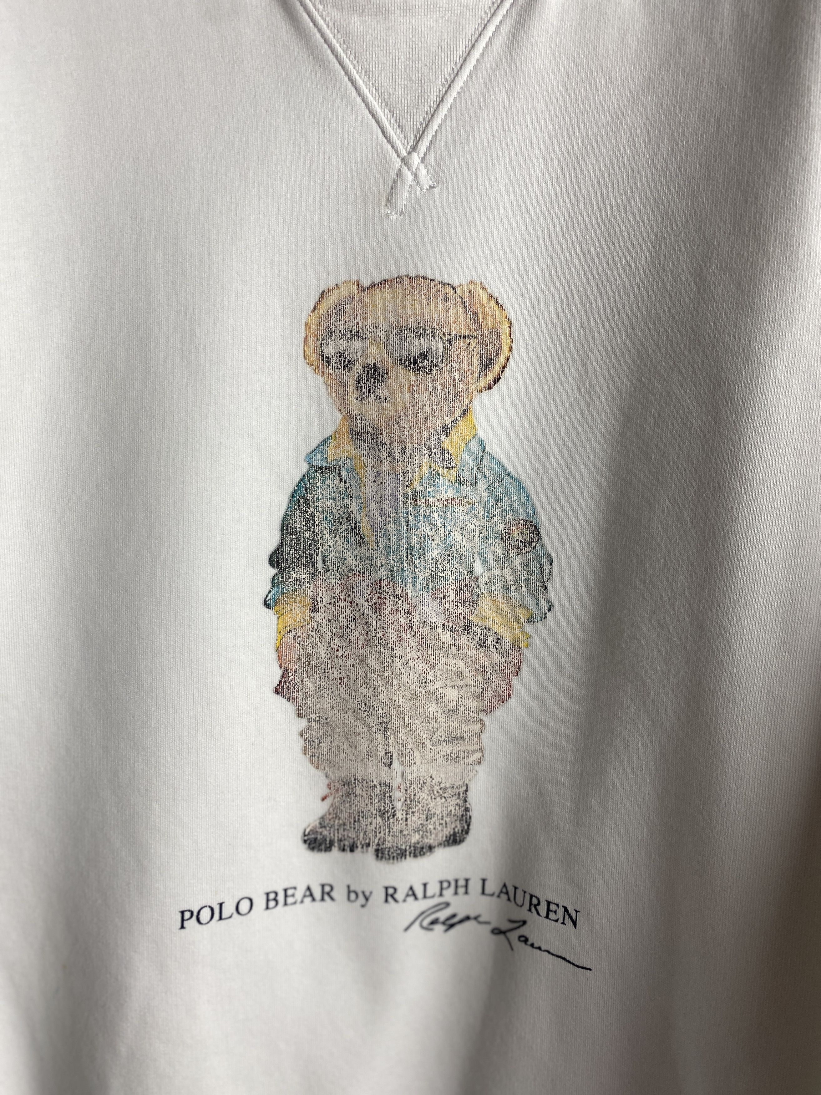 Polo Ralph Lauren Polo Ralph Lauren polo bear sweatshirt crewneck Size US L / EU 52-54 / 3 - 2 Thumbnail
