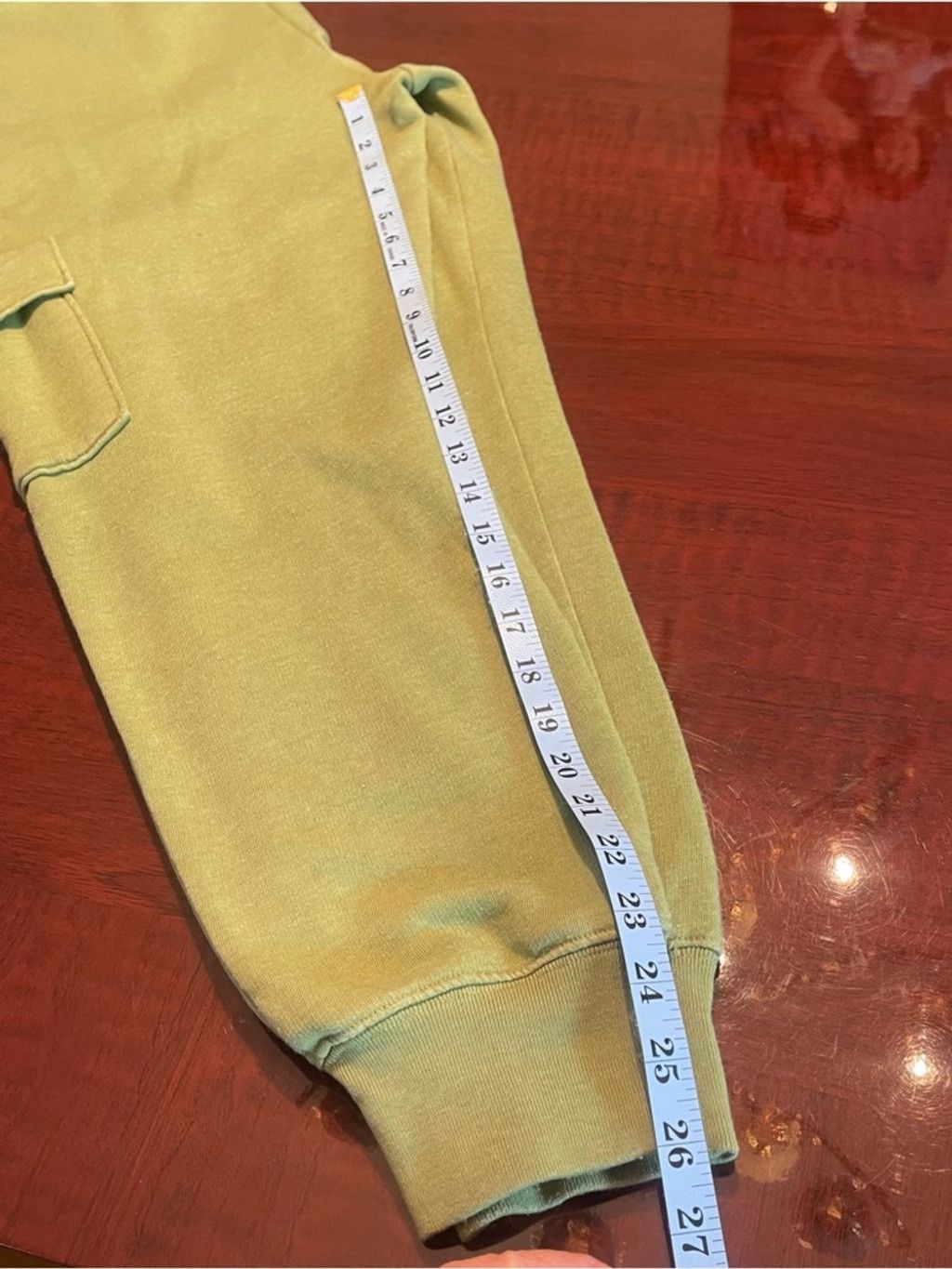 Victoria's Secret VS PINK Sage Green Cargo Joggers Utility Sweatpants Size M Size 29" - 10 Thumbnail