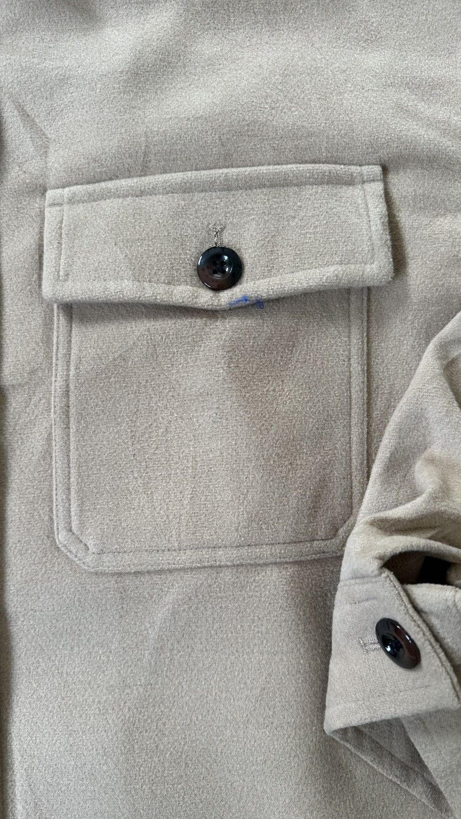 GU GU HEAVY WOOL UTILITY BUTTON DOWN SHIRT Size US M / EU 48-50 / 2 - 5 Thumbnail