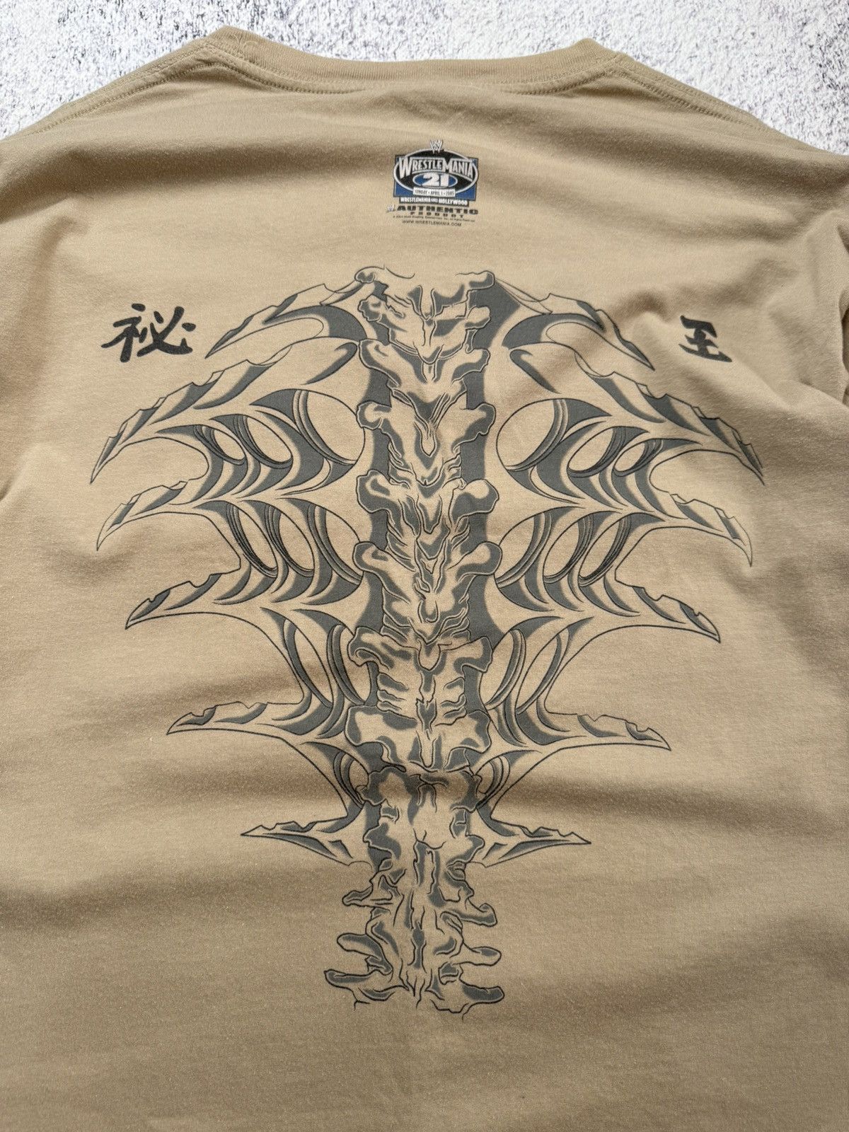 WWE Vintage 2004 Rey Mysterio WWE Skeleton 619 Longsleeve Size US XL / EU 56 / 4 - 21 Thumbnail