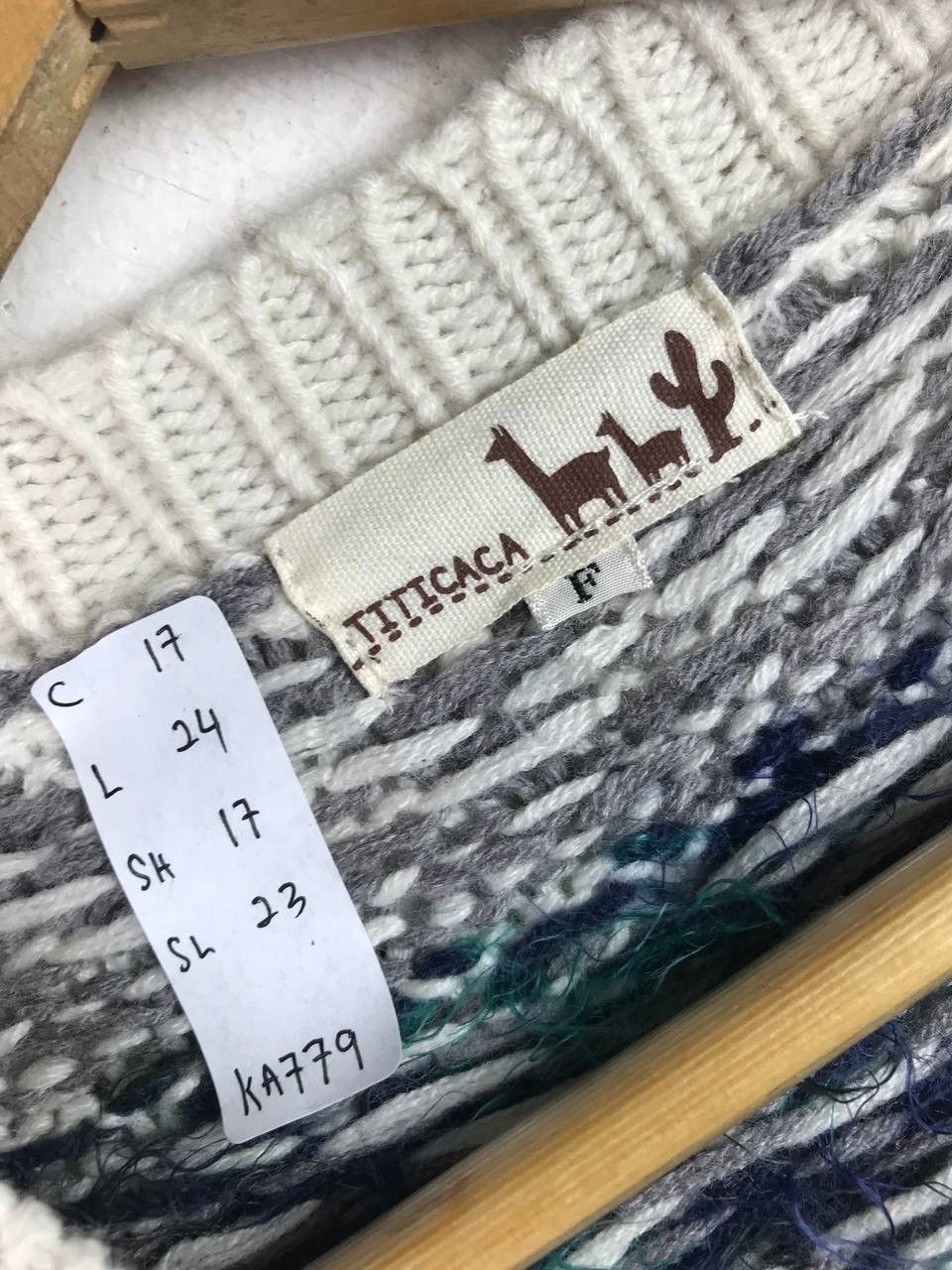 Japanese Brand × Vintage Vintage Titicaca Rare Design Sweater Size US S / EU 44-46 / 1 - 4 Thumbnail