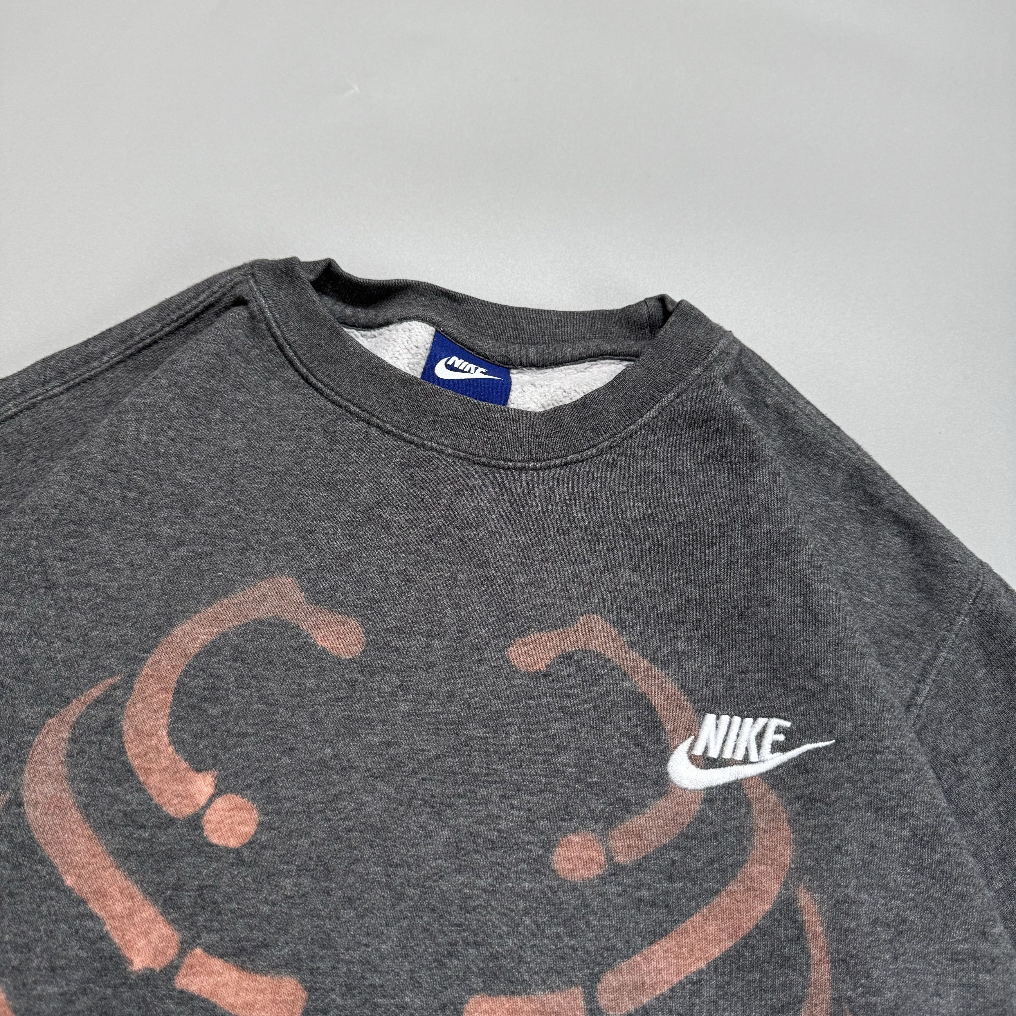 Nike NIKE CUSTOM SKELETON SWEATSHIRT GREY SWOOSH DRILL Size US M / EU 48-50 / 2 - 4 Thumbnail