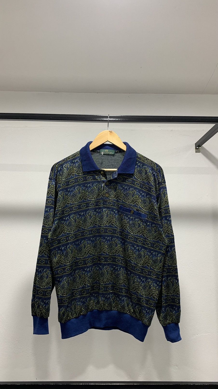 Aran Isles Knitwear 🚨FINAL DROP🚨 AuckLand Sports Collar Knitwear Size US L / EU 52-54 / 3 - 2 Thumbnail