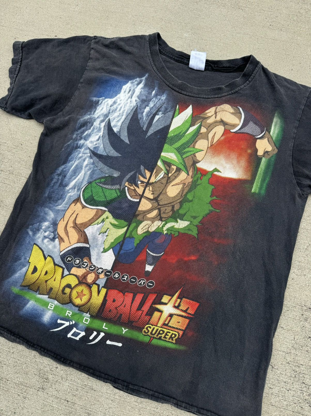Anime Rare 00s vintage Dragon Ball Z Broly AOP anime fader Size US S / EU 44-46 / 1 - 3 Thumbnail