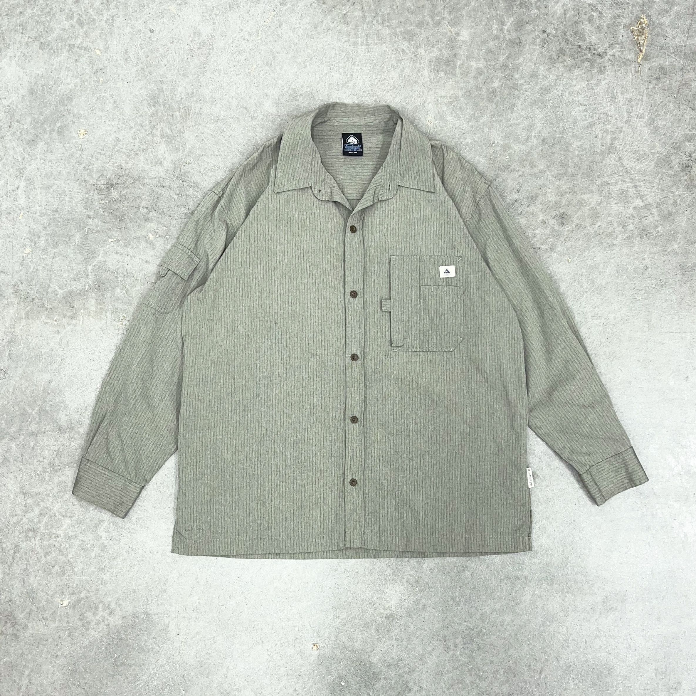 Nike × Nike ACG × Vintage Nike ACG Ripstop Button Up Utility Shirt Size US M / EU 48-50 / 2 - 1 Thumbnail