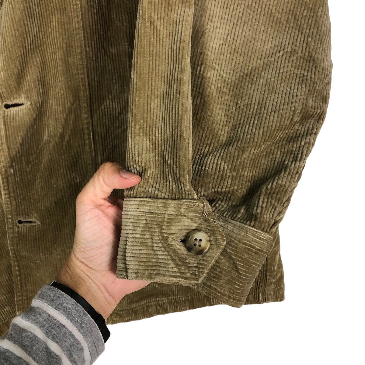 Big John 🔥Vintage Biker Jacket Corduroy Big John Big Pocket Size US L / EU 52-54 / 3 - 15 Thumbnail
