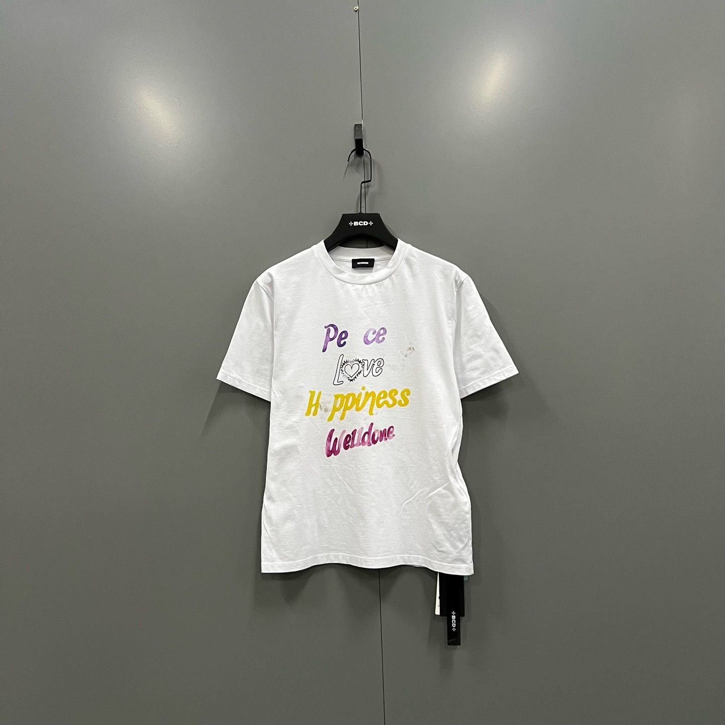WE11DONE We11done Distressed T-Shirt M Women Size M / US 6-8 / IT 42-44 - 1 Thumbnail