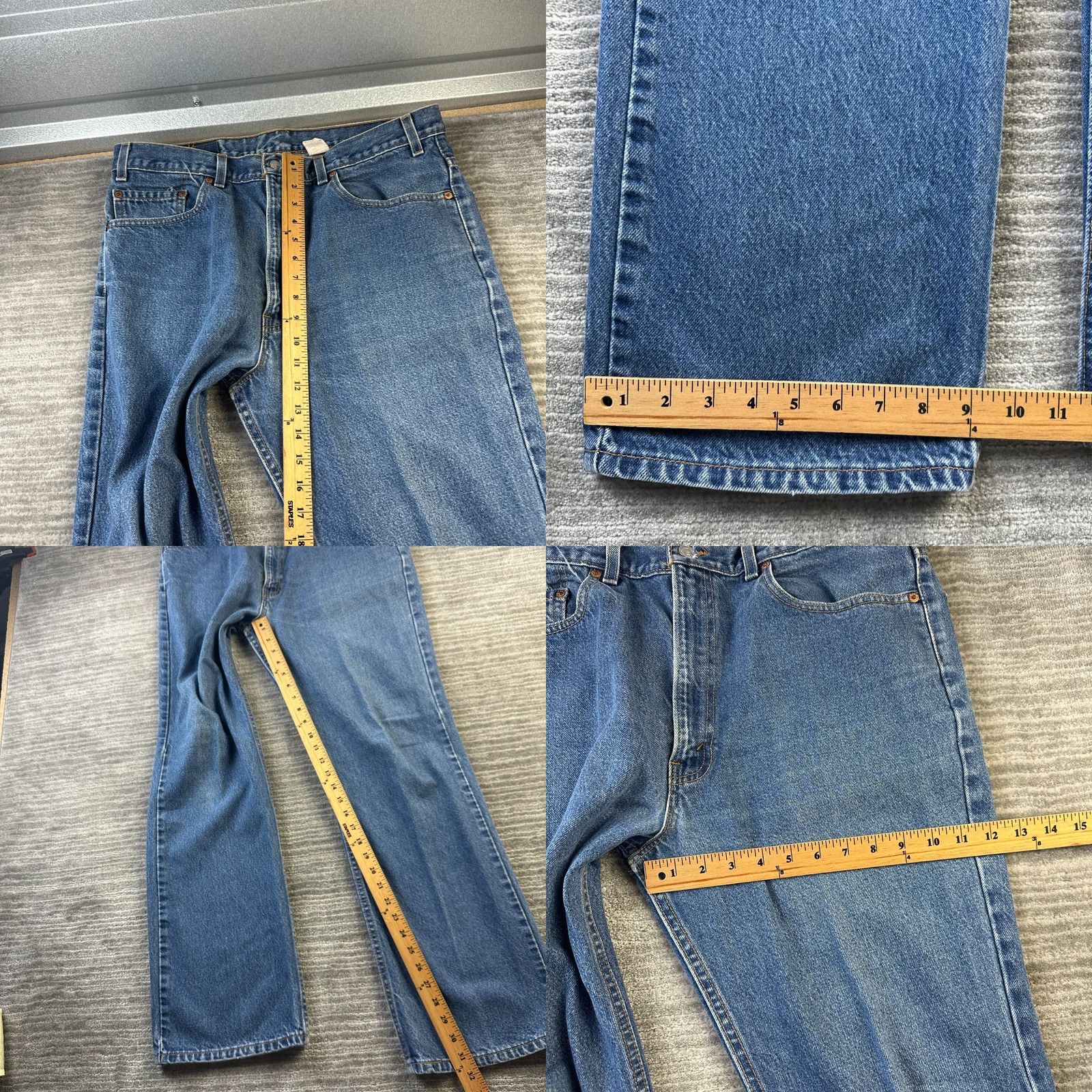 Levi's VINTAGE Levi's Jeans Mens 517 Bootcut 36x32 Denim 1999 USA Made Size US 38 / EU 54 - 8 Thumbnail