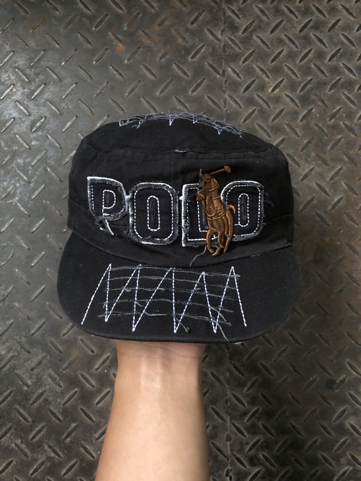 Polo Ralph Lauren Vintage Polo Ralph Lauren Commando Hat Size ONE SIZE - 1 Thumbnail