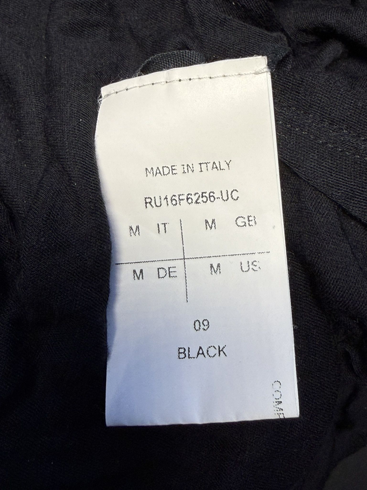 Rick Owens Rick Owens Double Layer Long Tee / Double Layer Level Tee Size US M / EU 48-50 / 2 - 8 Thumbnail