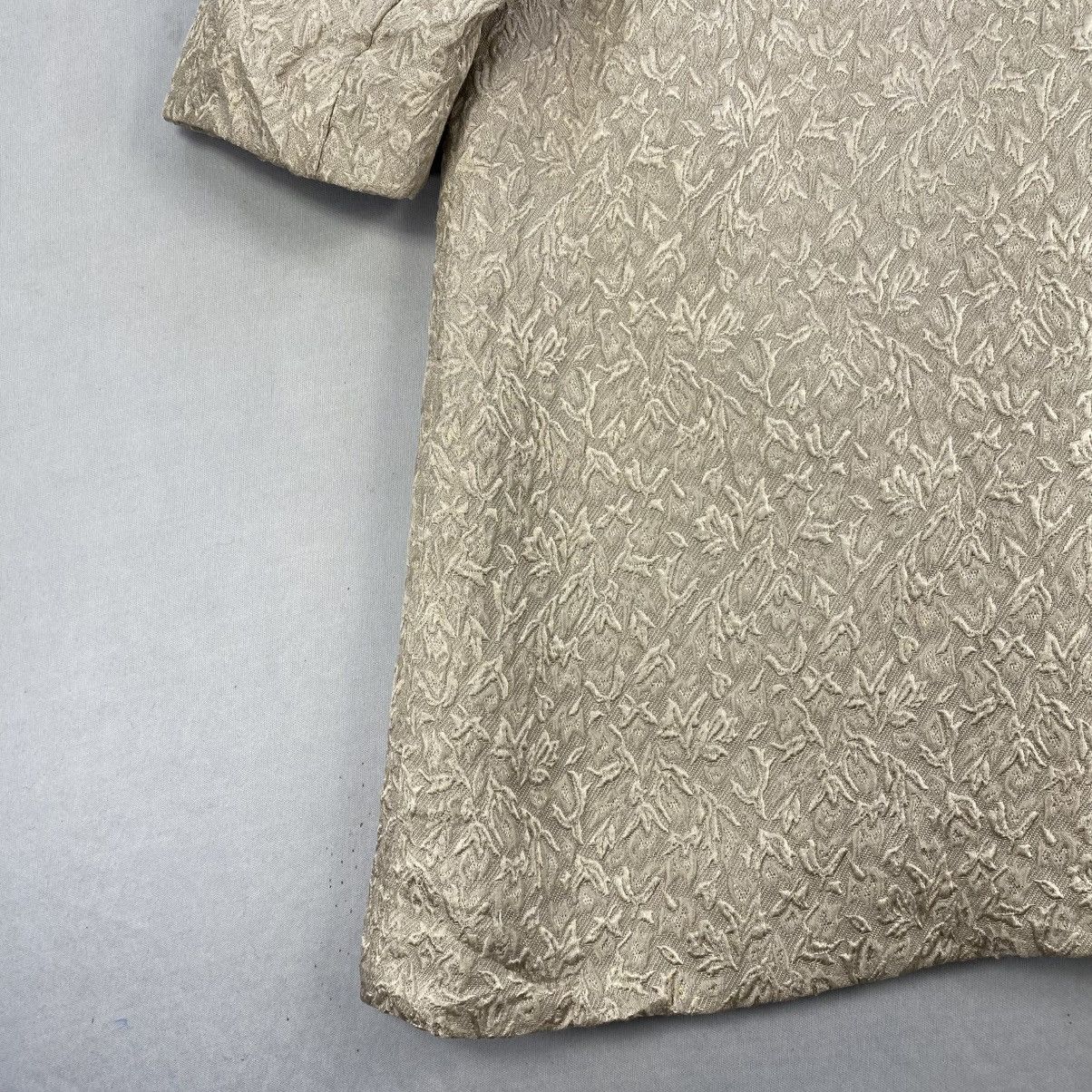 Agnona Vtg Agnona Long Coat With a Subtle Textcure Pattern Size M / US 6-8 / IT 42-44 - 7 Thumbnail