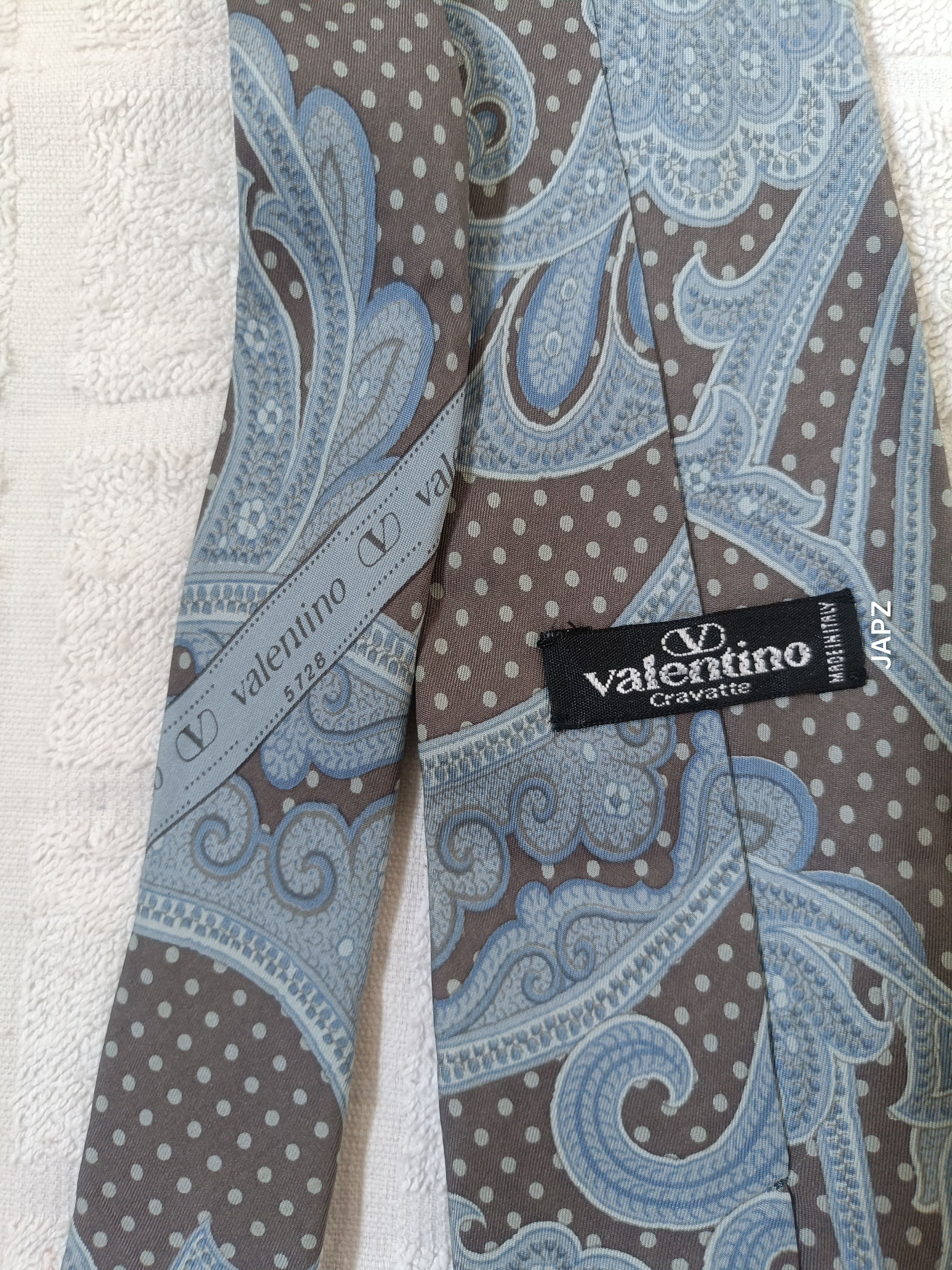 Valentino Vintage Valentino paisley silk tie Size ONE SIZE - 3 Thumbnail
