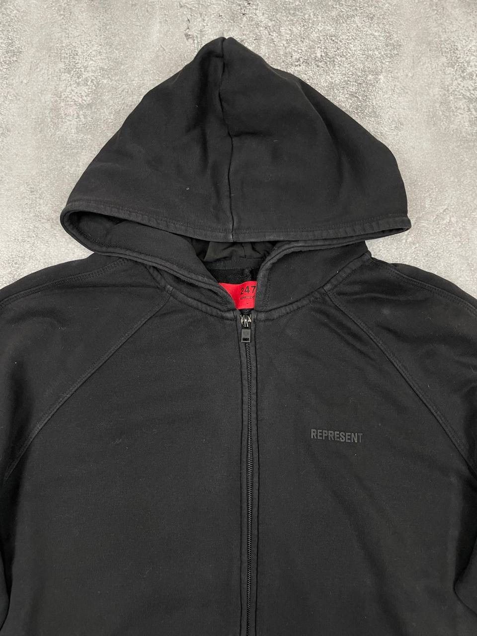 Represent Clo. Represent 247 Men Zip Hoodie Black Size L Size US L / EU 52-54 / 3 - 2 Thumbnail