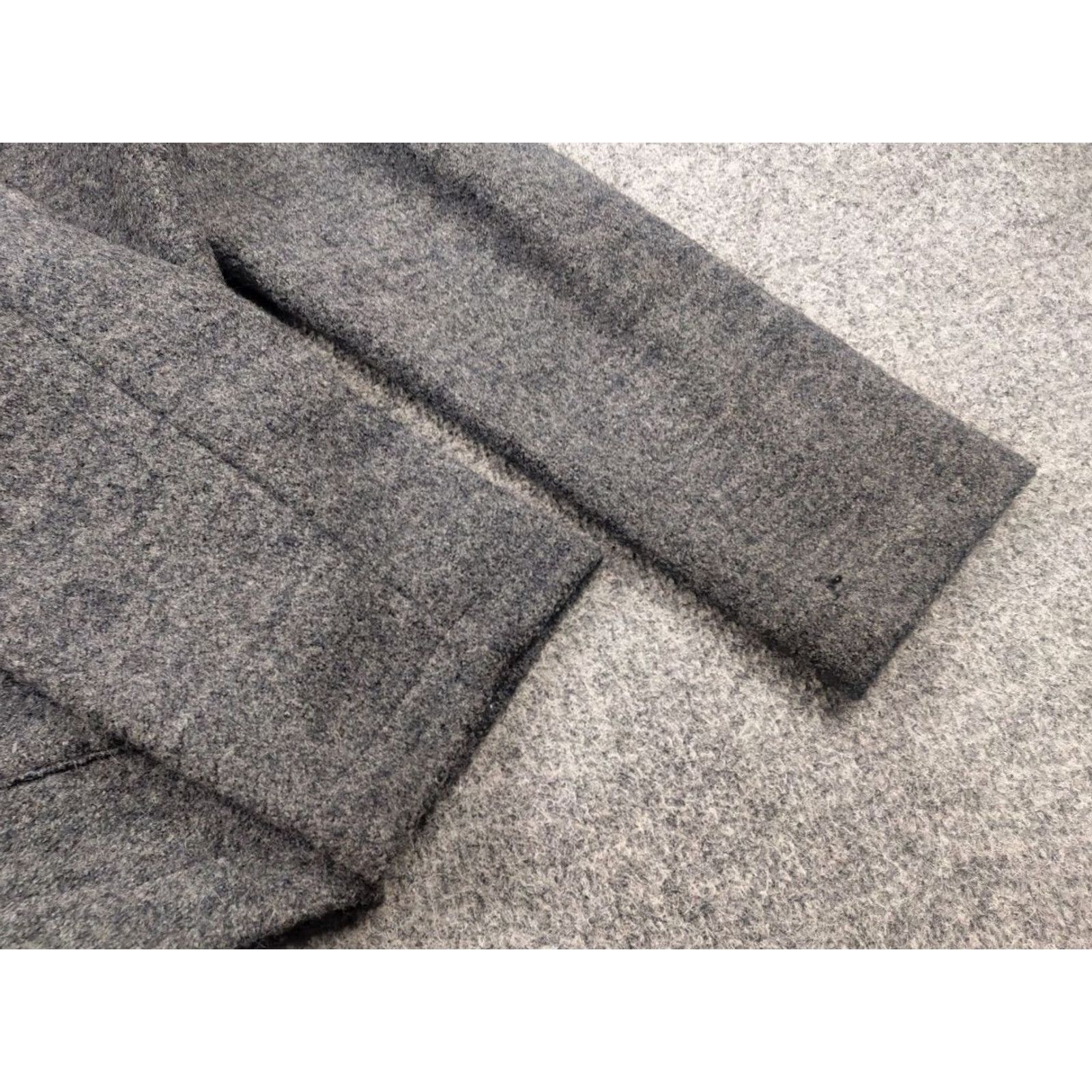 Folk Folk Design Chore Wool Blend Dark Gray Pocket Button Overshirt Jacket XL Men Gray Pocket Button Overshirt Size US XL / EU 56 / 4 - 6 Thumbnail