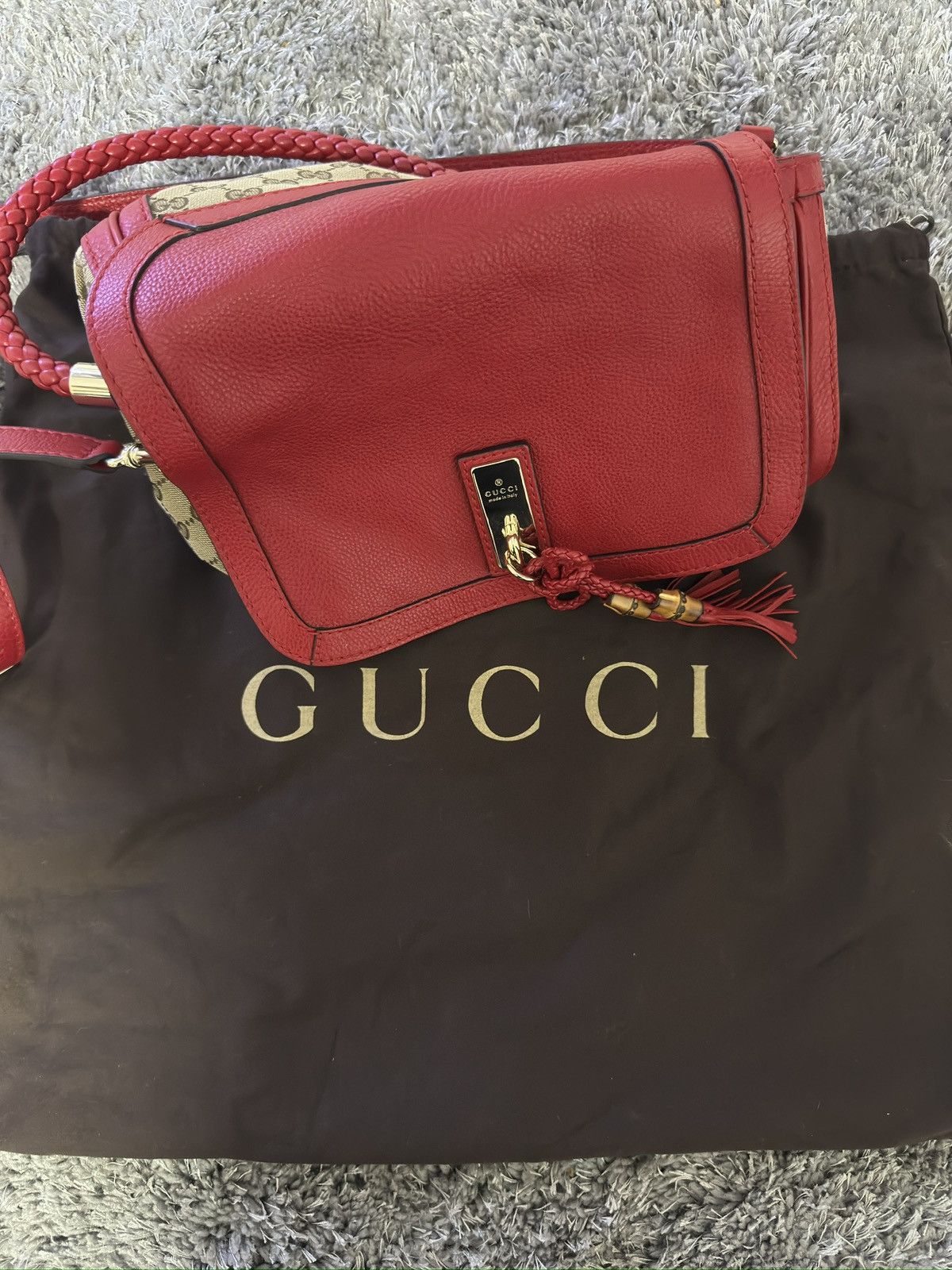 Gucci Gucci Leather Shoulder Bag 282301 Size ONE SIZE - 2 Thumbnail