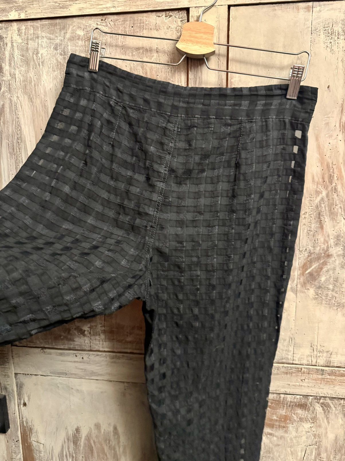 Ann Demeulemeester ann demeulemeester ss16 runway organza check pants S men Size US 29 - 8 Thumbnail