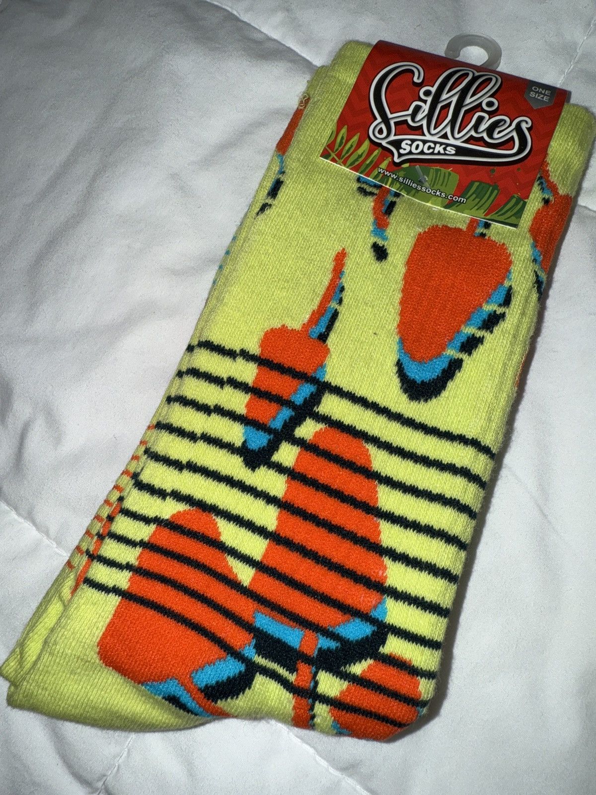 Other 2 pair of SILLIES SOCKS! “Shroom-a-Delic” design, crew, NEW! Size ONE SIZE - 7 Thumbnail