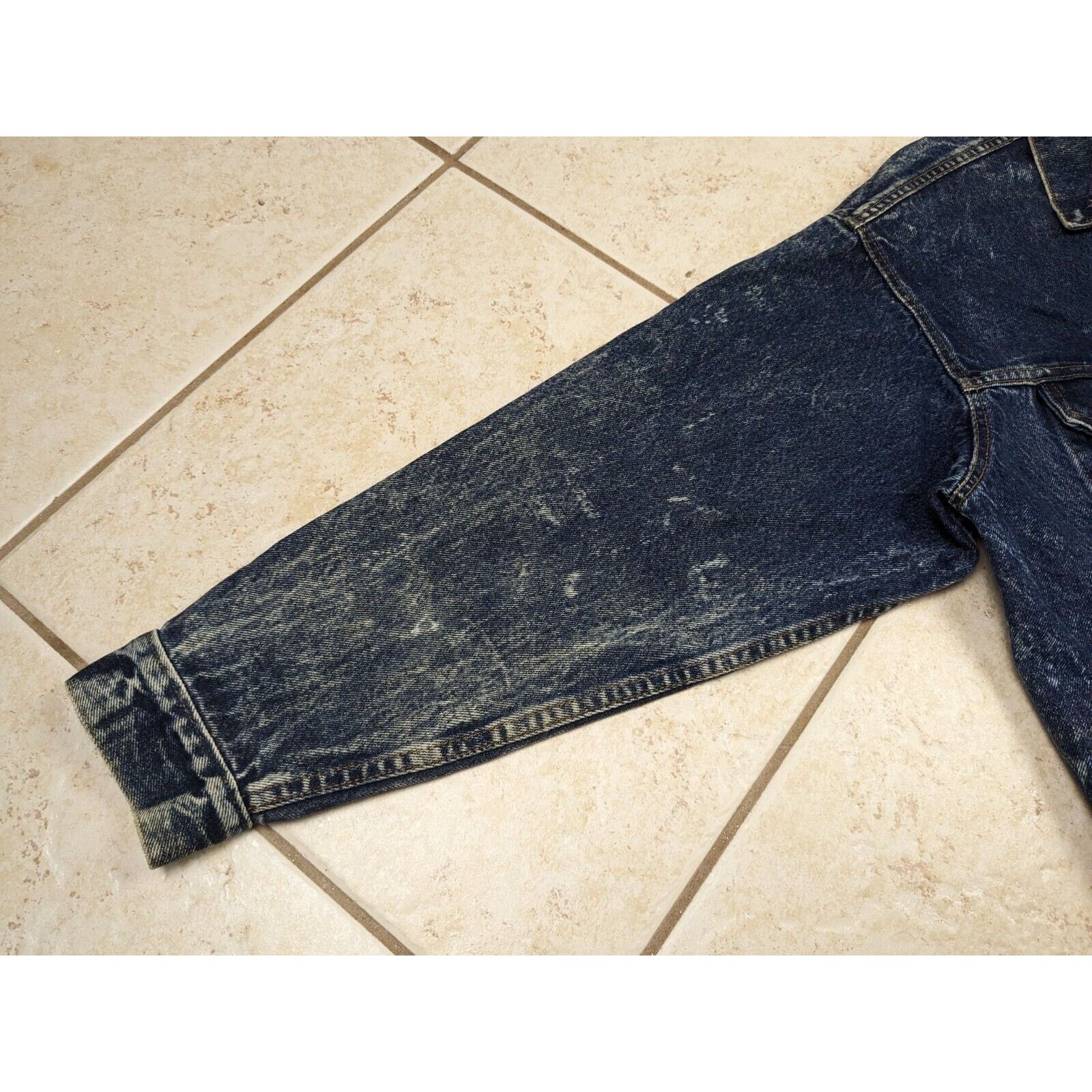 Levi's Vtg Levis Acid Wash Denim Jean Jacket Size Medium USA Size US M / EU 48-50 / 2 - 7 Thumbnail