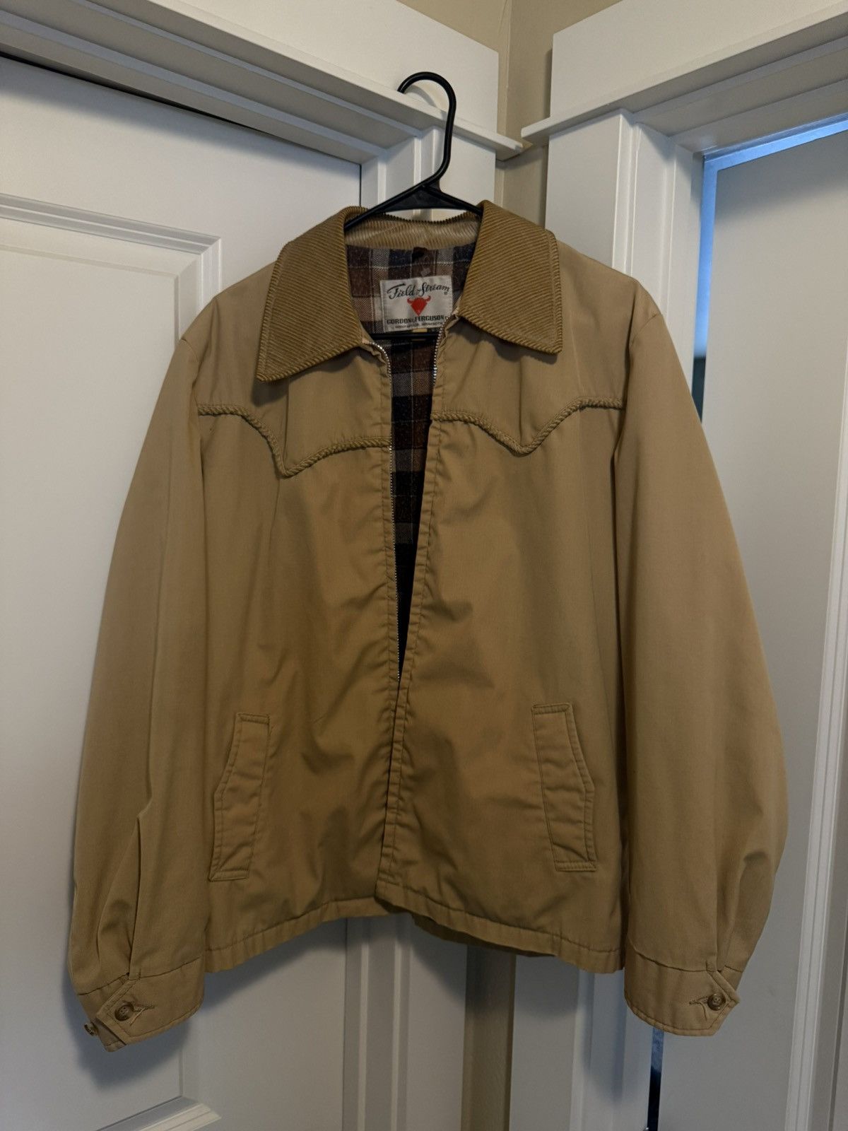 Field & Stream 1950s Field & Stream Mens Jacket cowboy rope western vintage Size US L / EU 52-54 / 3 - 2 Thumbnail