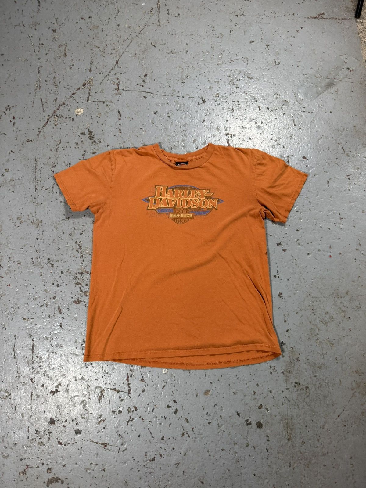 Harley Davidson Vintage Burnt Orange Harley Davidson Black Diamond Ges Size US L / EU 52-54 / 3 - 1 Thumbnail