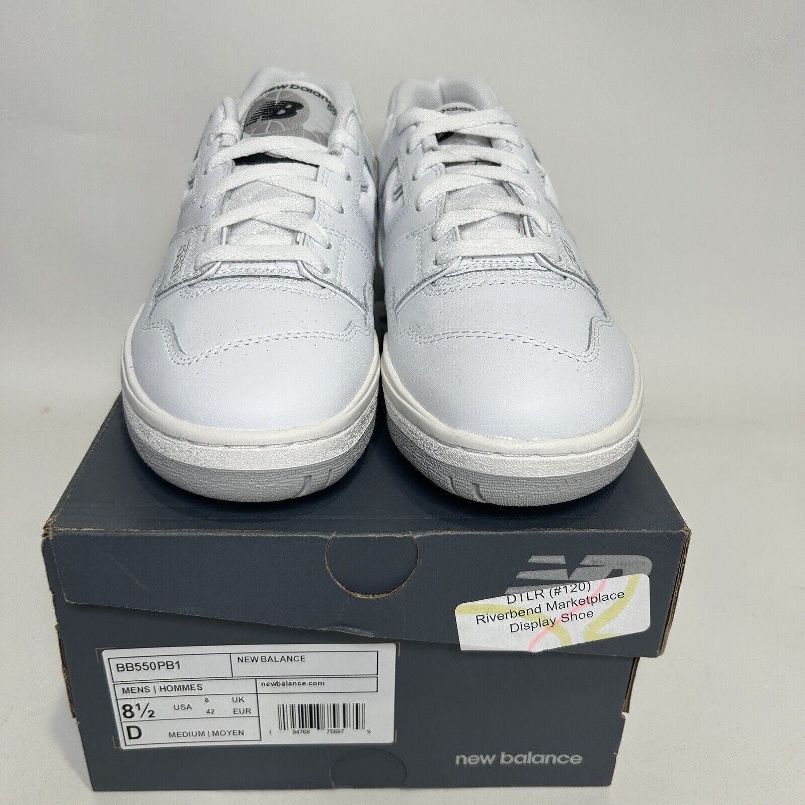 New Balance New Balance 550 “White Grey” 2024 Size US 8.5 / EU 41-42 - 2 Thumbnail