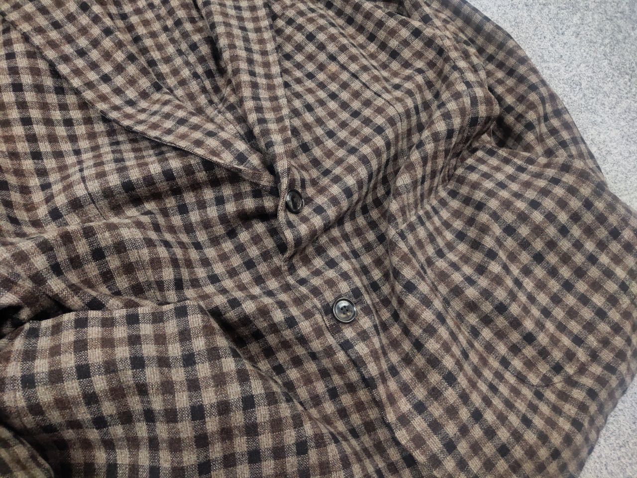 Windsor Smith Windsor Italy Design wool cashmere Brown Blazer jacket Size US L / EU 52-54 / 3 - 7 Thumbnail