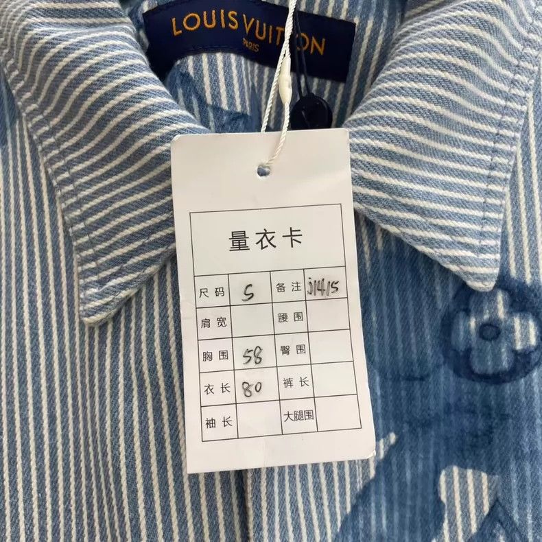 Louis Vuitton louis vuitton Ink Style Thick Denim Jacket 2501-Nextarrow Size US S / EU 44-46 / 1 - 5 Thumbnail