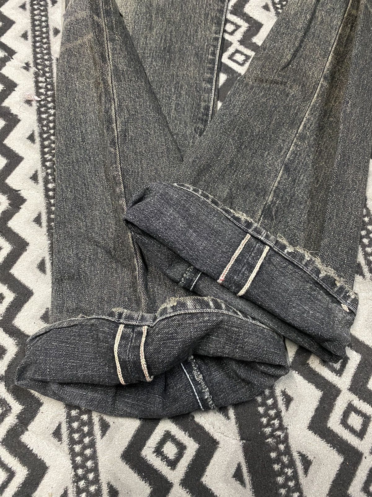 Designer × Japanese Brand Vintage Xescape Jeans Selvedge Size US 34 / EU 50 - 12 Thumbnail