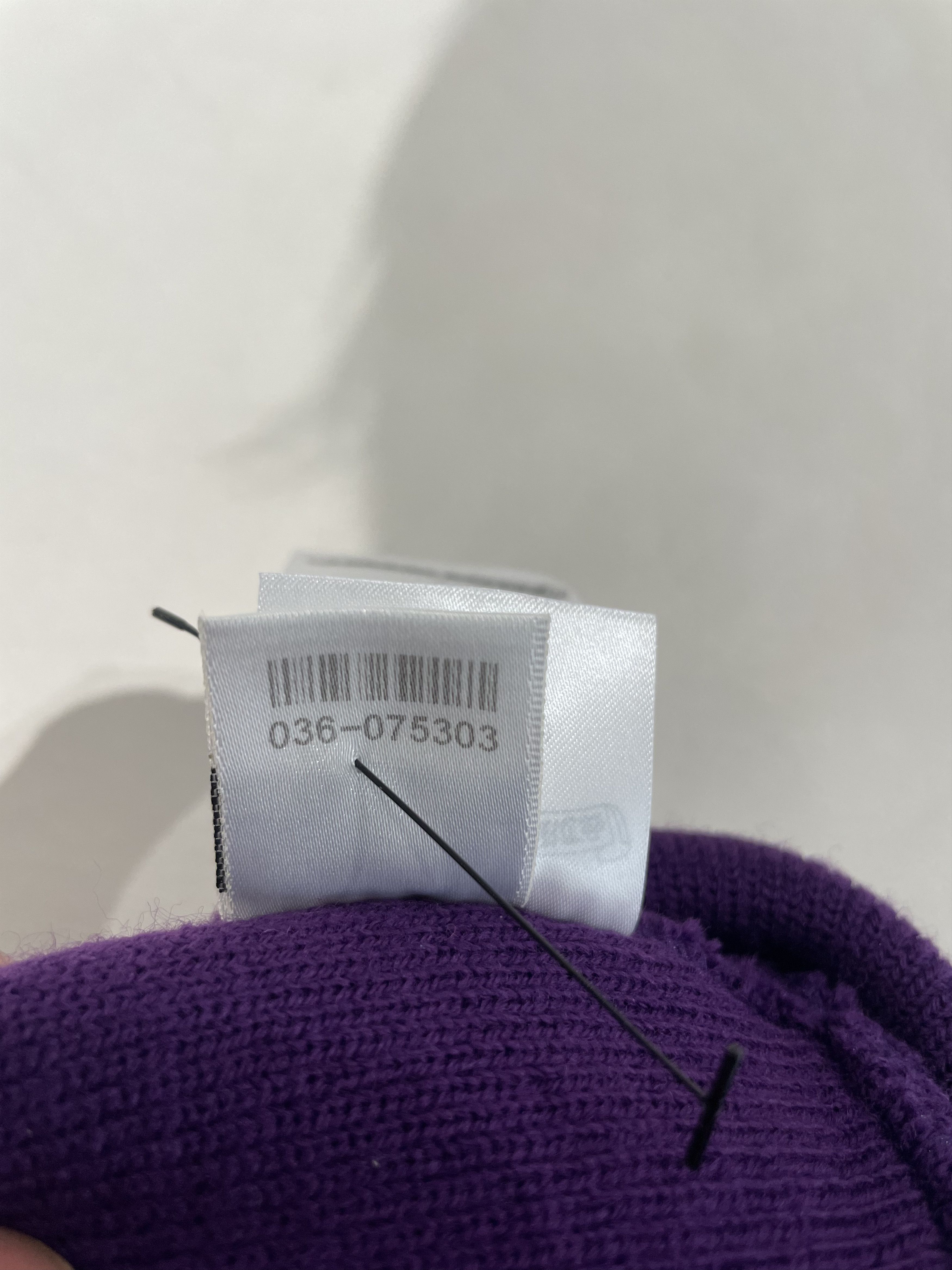 Chrome Hearts Chrome Hearts Embroidered Purple Beanie Size ONE SIZE - 9 Thumbnail