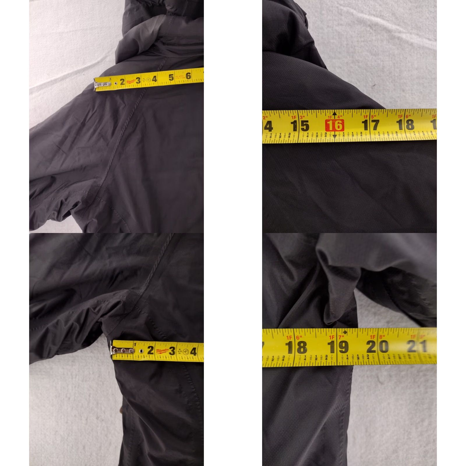 Vintage Columbia Jacket Womens Medium Black Interchange Omni-Heat Tech Fall Winter Outer Shell Polyester Zip Jacket Coat Size M / US 6-8 / IT 42-44 - 10 Thumbnail