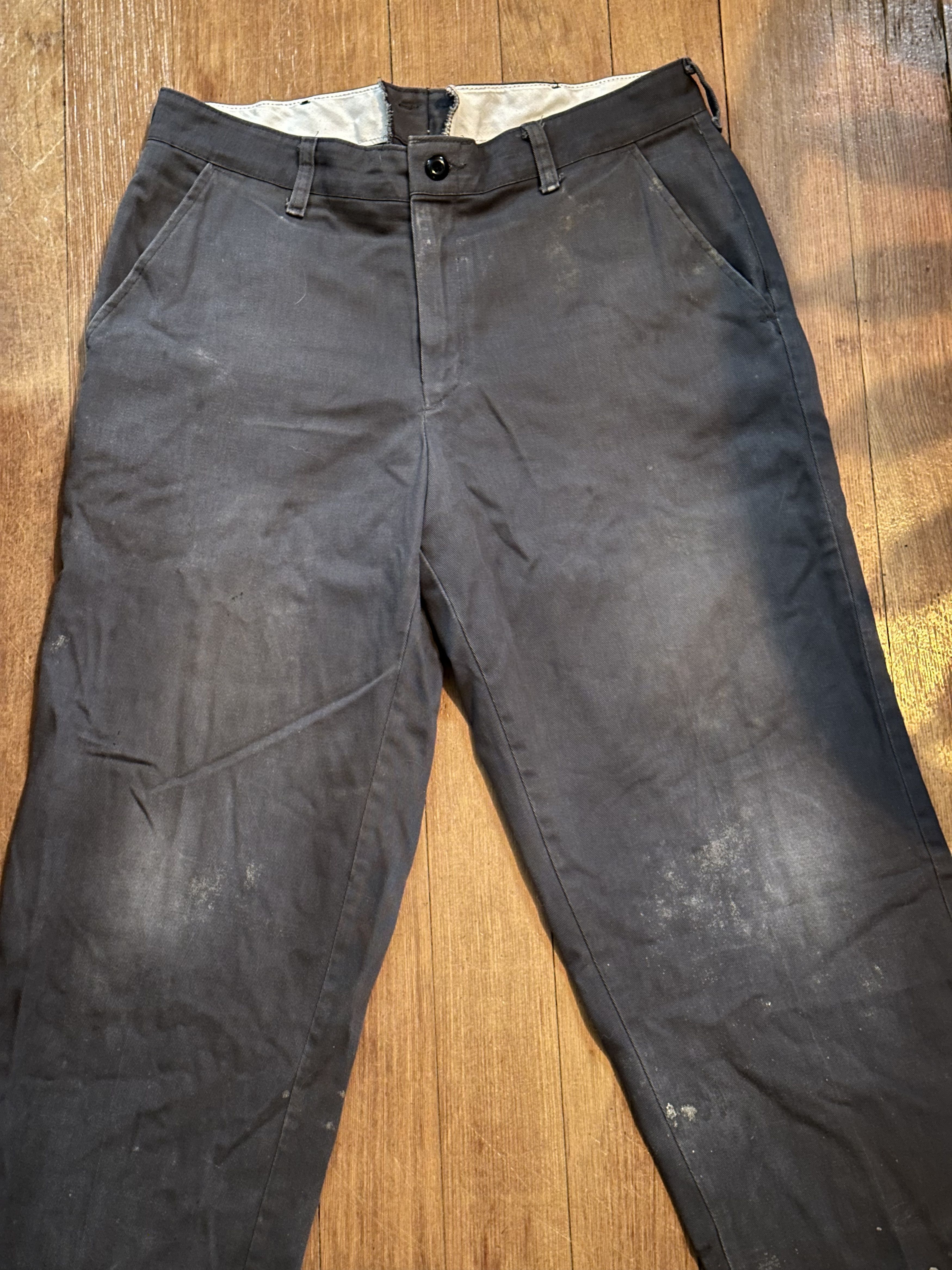 Red Kap Thrashed vintage Red Kap distressed mechanic work pants Size US 34 / EU 50 - 2 Thumbnail