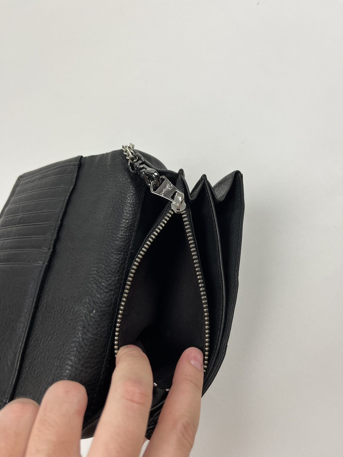 Diesel Vintage Diesel Black Leather Wallet Size ONE SIZE - 10 Thumbnail