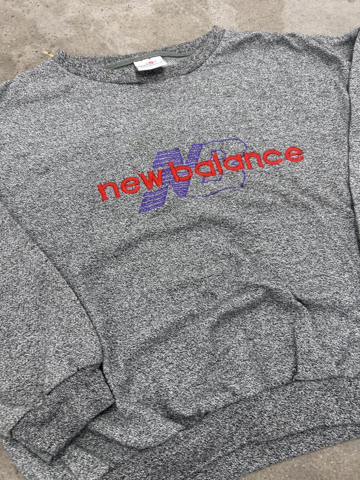 New Balance Vintage new balance crewneck sweatshirt xl Size US XL / EU 56 / 4 - 3 Thumbnail