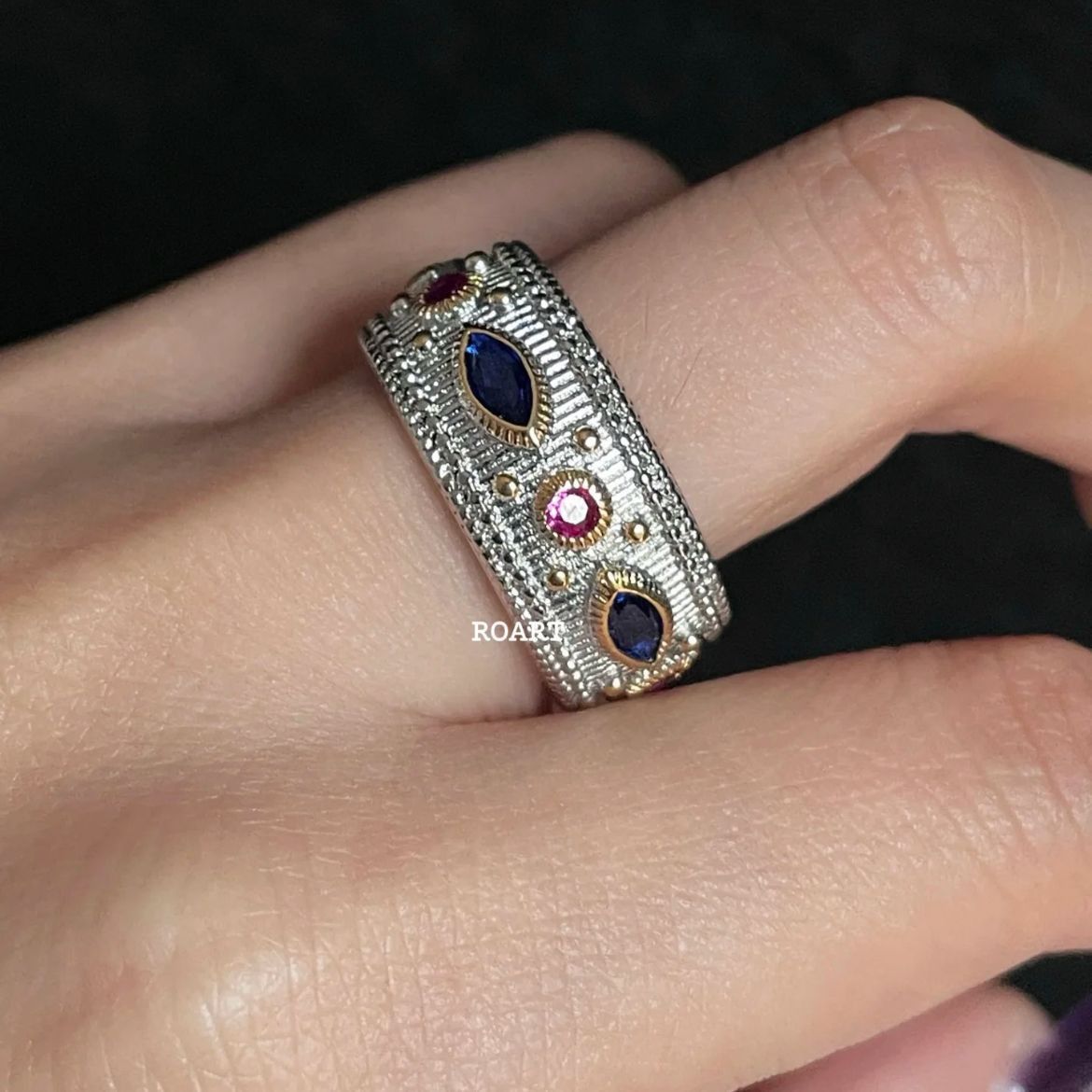 Jewelry New Trend Jewelry Rings Open Size Chrome Ring (Size 7-13) Size ONE SIZE - 3 Thumbnail